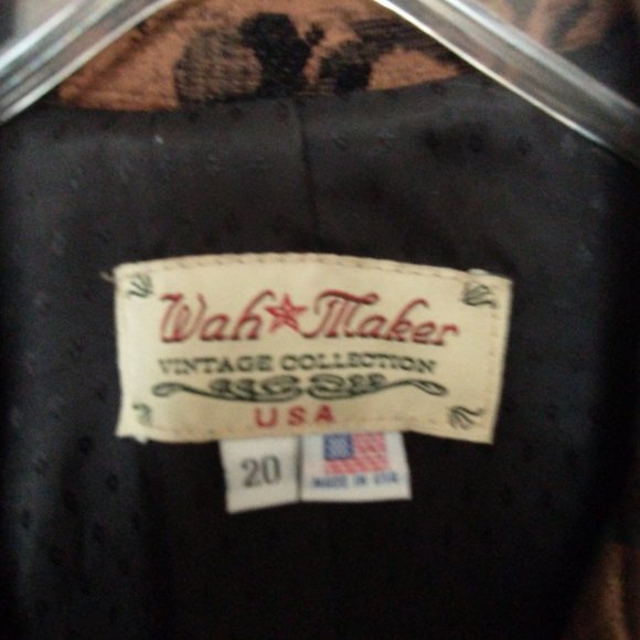 Vintage Western Style 3/4 Length Frock Coat, Like new - Picture 4 of 4